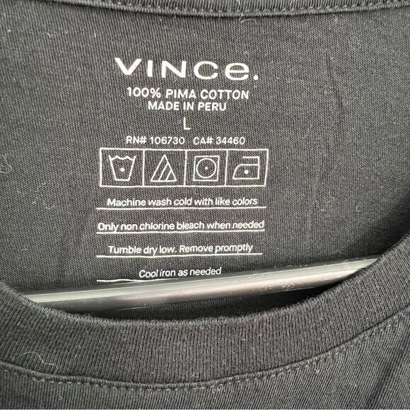Vince adult large, short sleeve, lightweight, basic T-shirt - Picture 4 of 4